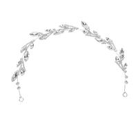 Healvian Cubic Zirconia Bridal Hair Vine Cerchietto Per Matrimonio Accessorio Per Bride e Bridesmaid e Chic