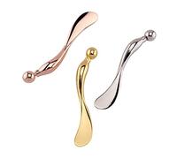Healvian Cucchiaio Per Crema Per Occhi Massaggiatore Per Occhi Per Dalla Fatica Strumento Rosa Oro Riattiva La Circolazione e Riduci Occhiaie