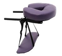 Healvian Cuscino da Massaggio Ergonomico a Forma di U in Materiale Pu Traspirante Supporto per Collo, per Lettino da Bellezza in Spa, Set da 1
