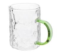 Healvian da Semplice e Classico in Vetro Borosilicato Verde Manico, Resistente al Calore e Multiuso per Quotidiano
