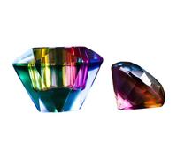 Healvian Dappen Dish in Vetro Ottagonale Per Unghie Ciotola Per Monomero Liquido Contenitore Per Liquido Coperchio Forniture Per Nail Art