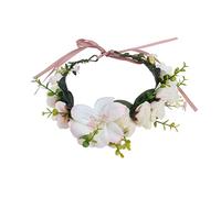 Healvian diadema fasce impreziosite per le donne futura sposa primo accessori per floreali fiore fascia per donne nuziale fascia da donna ghirlanda di