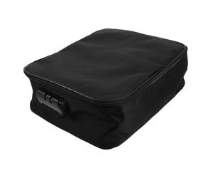 Healvian Document Organizer Portatile Con Serratura Combinazione Portadocumenti Multi-livello Per Viaggi e Casa Resistente e Sicuro