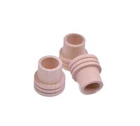 Healvian Estintore per Spegnere Moxa in Legno Beige per Moxibustione 10 Pezzi Dispositivo Sicuro Adatto a Bastoncini Moxa Inferiore a 20mm