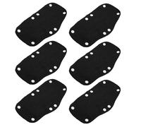 Healvian Fasce Antisudore per Caschi di Sicurezza 6 Pezzi Fodera Morbida e Lavabile per Casco da Lavoro Assorbente e Traspirante per Saldatura Edilizia e Uso Industriale