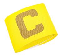 Healvian Fascia da Capitano Regolabile in Poliestere Giallo Resistente e Rifinita, Design Semplice per Hockey e Sport di Squadra