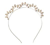 Healvian fascia di strass accessorio per per le donne accessori per per ragazze elastici per della ragazza fascia per ragazze fasce per ragazze lega Golden