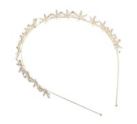 Healvian fascia di strass di neve fascia con fiocco di neve in strass fasce di fiori accessori d'epoca hair charms hair jewelry fascia per in cristallo fascia di cristallo plastica