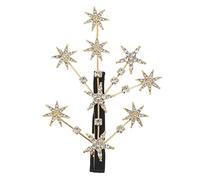Healvian Fermagli Per Capelli in Forcine Strass Scintillanti Forma Di Stella e Rami Accessori Per Capelli Per Uso Quotidiano e Occasioni Speciali