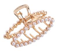 Healvian Fermaglio Per Capelli in Metallo Perle Finte Piccole Mollette Decorative Per Ragazze e Donne Accessori Per Styling Dei Capelli Spessi e Sottili