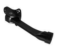 Healvian Fermaporta Kickdown in Metallo Nero Antiscivolo Pedale Supporto per Porte Residenziali e Commerciali Meccanismo Stabile per Bloccare Porte Aperte o Chiuse Facile Installazione