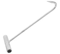 Healvian Gancio per Tombino Utensile Manuale in Acciaio Inox 114"X4" " Sollevatore per Coperchi Pozzi e Griglie Resistente per Lavori Pesanti Industria e Fognatura