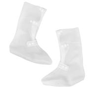 Healvian Ghette Regolabili Impermeabili per Escursionismo in PVC Bianco, Copertura Antiscivolo per Scarpe da Trekking per Corsa e Caccia Tutto L'Anno