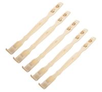 Healvian Grattaschiena Massaggianti Portatili 5 Pezzi Set Per Automassaggio Schiena, Allevia Prurito Zone Difficili Da Raggiungere, Strumento Per Rilassamento Corpo a Casa e Fuori