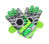 Healvian Guanti da Portiere da Calcio per Ragazzi con Protezione Dita e Palmo Antiscivolo in Pu e Rete, Design Moderno per Allenamento e Partite