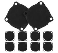 Healvian Guarnizione Cilindro Compressore Aria Kit 10 Pezzi Membrana Nera in Gomma per Pompa e Compressore con Controllo Pressione e Uso Automobilistico
