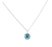 Healvian Il cuore della collana dell'oceano ciondoli collane collana clavicola collane da donna gioielli per il collo collane con ciondolo collana argento