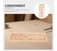 Healvian Intarsi in Legno Intagliato per Mobili Fai da Te Applique Angolari Non Verniciate per Porte e Armadietti Decorazioni Artigianali in Legno per Letti e Specchi Accenti Vintage