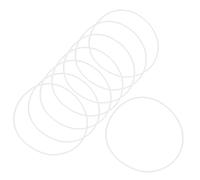 Healvian Kit Di Installazione Guarnizioni Per Occhiali Antideflagranti 10 Pezzi Accessori Per Riparazione Design Anti-crepe e Sicurezza Migliorata Per Uso Quotidiano