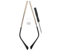 Healvian Kit Di Sostituzione Delle Aste Per Occhiali Universale in Metallo Per La Riparazione E Lo Scambio Delle Aste Degli Occhiali