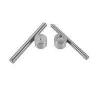 Healvian Kit Utensili per Occhielli 10 Mm Perforatrice Manuale Portatile e Applicatore, Strumento di Installazione per Riparazione Stivali e Scarpe, Accessorio Compatto per Fai da Te