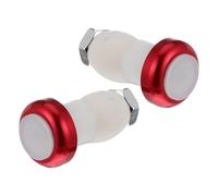 Healvian Luce Indicatore di Direzione a LED per Bici 2 Pezzi Luce Terminale Manubrio in Lega di Alluminio Segnalazione Sicurezza Compatibile la Maggior Parte delle Biciclette