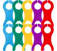 Healvian Macchina per Maglieria 40 Pezzi Bobine di Filato Grandi Colorate in Plastica, Strumento per Tessere Fili Separati, Avvolgitore Filato per Lavoro a Maglia e Cucito, Colore Casuale