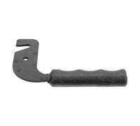 Healvian Maniglia per Stufa in Gomma e Lega Resistente al Calore 11x7,5cm per Porte di Caminetto e Fornelli a Carbone Uso Esterno Stile Vintage Elegante