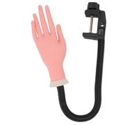 Healvian Mano Artificiale Per Manicure Di Bellezza Pieghevole Per Esercitarsi Nella Nail Art Aspetto Realistico