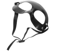 Healvian Maschera da Calcio in Pvc Resistente per Donna, Mezzo Volto Regolabile, Accessorio per Feste di Halloween, Cosplay e Travestimenti Carnevale