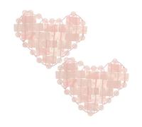 Healvian Maschera Per Occhi Forma Di Cuore Al Quarzo Benda Per Occhi Rinfrescante e Lenitiva Per Dormire Maschera Per Traspirante Per Ridurre