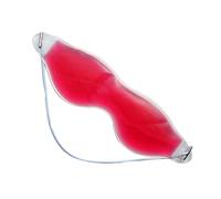 Healvian Maschera Per Occhi in Gel Rinfrescante Rossa, Maschera Ghiacciata Terapeutica Con Liquido Criogenico, Sollievo Per Emicrania e Affaticamento Oculare, Per Sonno e Relax Quotidiano