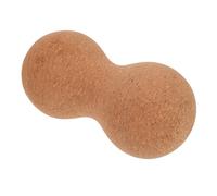 Healvian Massaggiatore Doppia Palla in Sughero Forma di Nocciolina Strumento per Automassaggio Tessuti Profondi Rilascio Tensioni e Esercizio Fitness Resistente e Maneggevole Colore