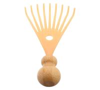 Healvian Massaggiatore per la testa del cuoio capelluto, pettine manuale per un rilassamento profondo, strumento di scrubber per capelli con setole morbide per alleviare il prurito del cuoio capelluto