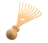 Healvian Mini massaggiatore per la testa palmare del cuoio capelluto Scratcher strumento beige portatile agopunto relax per casa ufficio viaggio