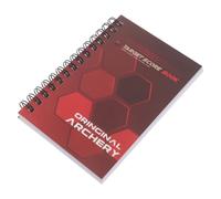 Healvian Notebook per Tiro L'Arco Fogli di Punteggio a Spirale, Copertina in Plastica Resistente, per Sessioni di Allenamento e Competizioni di Tiro