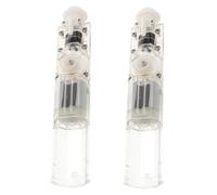 Healvian Nucleo Pompa Plastica Trasparente 2 Pezzi Dc3.7v 8w Pompa a Pistone Ad Alta Pressione Per Idropulsore Igiene Casa Viaggio