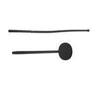 Healvian Occlusore Oculare Portatile con Puntatore Manuale Strumenti Optometria per Test Vista Schermo Occlusore per Esame Visivo Accessori Oftalmici per Controllo Visivo