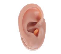 Healvian Orecchio in Silicone Flessibile per Simulazione Piercing Pratica e Esposizione Medica e Leggera Destra Materiale Resistente e Durevole per Addestramento e Mostra