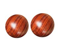 Healvian Palle per Massaggio Muscolare in Legno 2 Pezzi 5,5 Cm per Esercizi Manuali e Automassaggio Mani, Massaggiatore Shiatsu Portatile per Flessibilità Articolare e Benessere Quotidiano