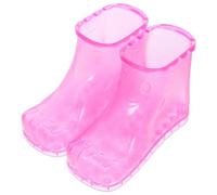 Healvian Pantofole per Pediluvio in Pvc Scarpe Termali per Massaggio ai Piedi Relax e Stabilità Uso Domestico e Centri Benessere Misura 16.5 Cm