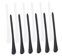 Healvian Paraorecchi 36 Paia Templi dello spettacolo cuffia antirumore copriorecchie cuffie paraorecchie Copertura auricolare bocca tonda Occhiali suite copertura antiscivolo fine bianca