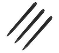 Healvian Penna Touch a Doppia Punta e Impugnatura Confortevole in ABS 3 Pezzi con Punta in Gomma Morbida per Prendere Appunti e Leggere Notizie Colore Casuale per Tablet e Telefoni