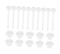 Healvian Per Piercing Trasparenti Con Tappi Per e Palline Tappi Per Orecchie Per La Dei Piercing
