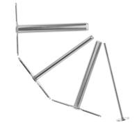 Healvian Perforatore Manuale per Tappi di Gomma in Acciaio, Set Compatto per Esperimenti Scientifici, Utensile Laboratorio Scolastico per Perforazione Precisa e Fissaggio Gas