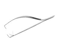 Healvian Pinza per Smaltatura della Ceramica in Acciaio Inossidabile Resistente Utensile per Immersione e Soffio Smalto Strumento per Lavorazioni Ceramiche Artigianali e Professionali