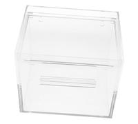 Healvian Porta Salviette Da Parete in Acrilico Dispenser Di Salviette Monouso Scatola Trasparente Per Asciugamani Da Bagno Pratico Grande Capacità Soluzione Di Stoccaggio Comoda Per Casa e