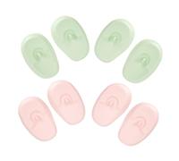 Healvian Protezione Auricolare in Silicone Resistente Al Calore Per Tintura Chioma, 4 Paia Di Tappi Auricolari Impermeabili, Copriorecchie Unisex Per Uso Domestico Durante Asciugatura e Styling Chioma