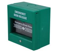 Healvian Pulsante di Allarme Antincendio Manuale Ripristinabile, Interruttore di Sicurezza per Uscita di Emergenza Compatibilità Sistemi Tradizionali per Spazi Commerciali e Pubblici