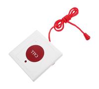 Healvian Pulsante di Chiamata di Emergenza con Cordino per Disabili Doppio Allarme Rapido Dispositivo di Assistenza per Anziani per Casa Ospedali e Strutture di Assistenza